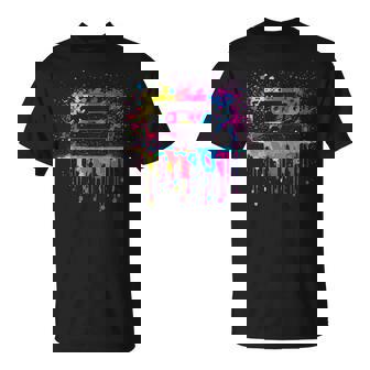 80S 90S Retro Party Fancy Dress Cassette T-Shirt - Geschenkecke
