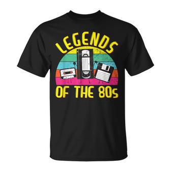 80S Outfit Women's Theme Party Legends 80S S T-Shirt - Geschenkecke