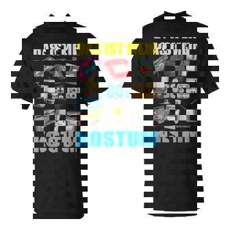 80S Retro Party Fancy Dress Cassette I Love The 90S T-Shirt - Geschenkecke