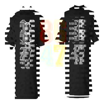 8647 Retro 86 47 T-Shirt - Monsterry