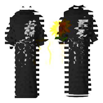 8647 Subtle Anti Trump 86 47 Cat Sunflower Cat Lovers T-Shirt - Seseable
