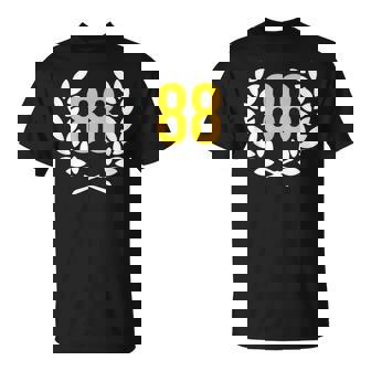 88 Números Cumpleaños 88 Años Aniversario 88 Aniversario 88 Jubileo Camiseta unisex - Regaloses