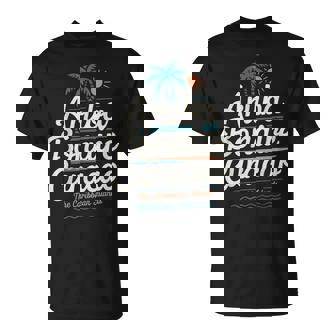 ABC Caribbean Islands Aruba Bonaire CuraçAo Cruise Vacation T-Shirt - Monsterry