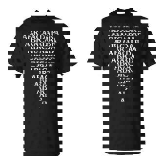 Abracadabra Triangle Amulet Magic Abracadabrangle Occult T-Shirt - Monsterry