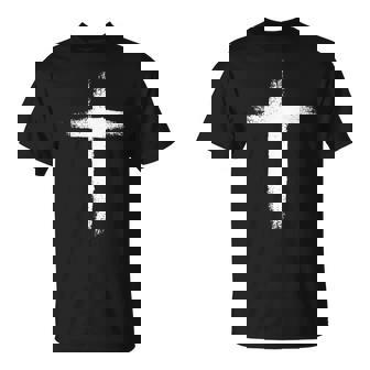 Abstract Christian Jesus Cross T-Shirt - Monsterry