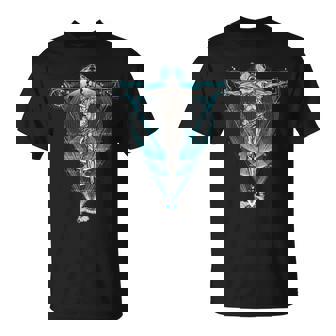 Abstract Jesus Christian Faith Tee T-Shirt - Monsterry