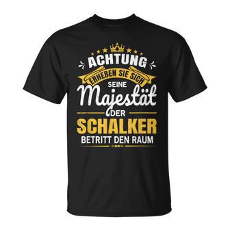 Achtung Seine Majestät Der Schalker Ruhrpott Gelsenkirchen T-Shirt - Geschenkecke