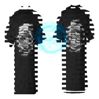 Acuarela Beluga Mamá Y Bebé Blanco Ballena Océano Camiseta unisex - Regaloses