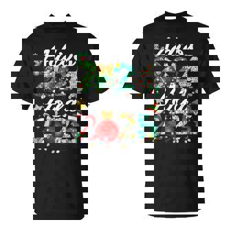 Adios 2024 Hola 2025 Navidad Mexican New Year In Spanish T-Shirt - Thegiftio