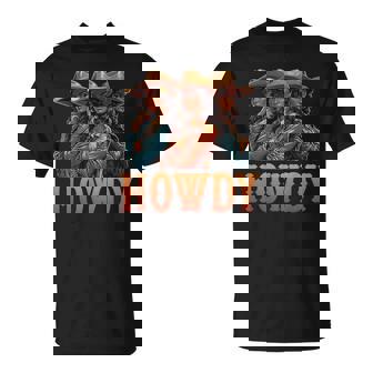 African Melanin Cowgirl Rodeo Western Black History Month T-Shirt - Seseable