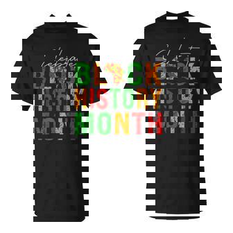 Afro African Black History Month Melanin Teacher Bhm Blm T-Shirt | Mazezy