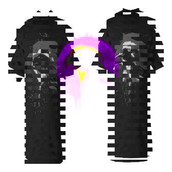 Aigle Cercle Oiseau Ombre Cool Été T-Shirt - Cadeauxyz