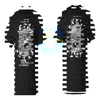 Alcatraz Island Escape Swim Team Shark 2021 Apparel T-Shirt - Monsterry