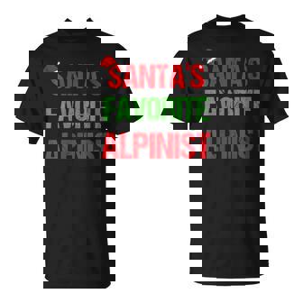 Alpinist Pajama Christmas T-Shirt - Monsterry