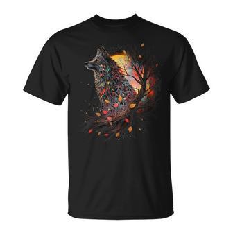 Amantes De Los Animales Lobo Lobo Camiseta unisex - Regaloses