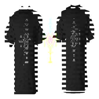 Amazigh Heritage Tattoos With Vibrant Flag Colors Tank Top T-Shirt - Monsterry