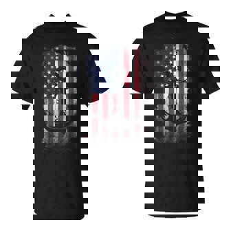 Ancreieillie Drapeau Américainintage Usa Patriotique T-Shirt - Cadeauxyz