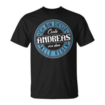 Andreas Ich Bin Dieser Cooler Andreas T-Shirt - Geschenkecke