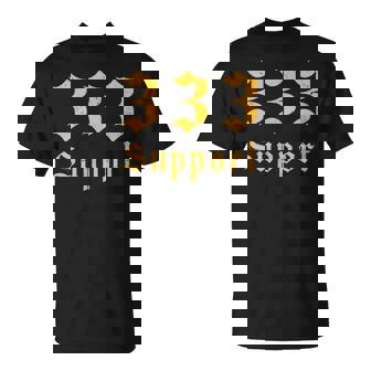 Angel Number 333 New Life And Abundance Support Angel 333 T-Shirt - Monsterry
