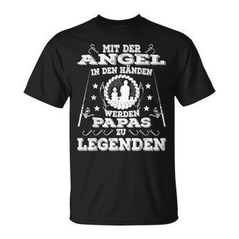 Angel Papa Sind Legends Angel Saying Angel Kings T-Shirt - Geschenkecke