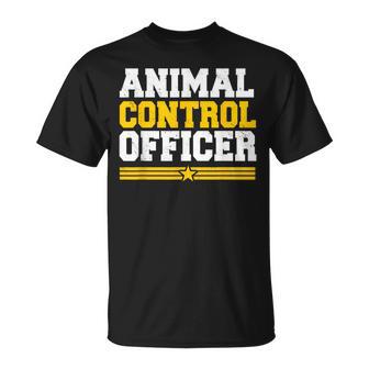 Animal Control Officer Animal Rescuer Service Shelter T-Shirt - Monsterry