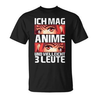 I Like Anime And 3 People Manga Japan Women's Children's T-Shirt - Geschenkecke