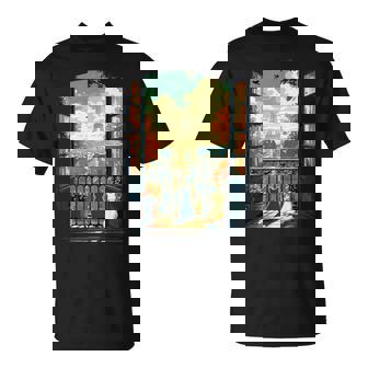 Anime Cat t Featuring Cats In Paris T-Shirt - Monsterry