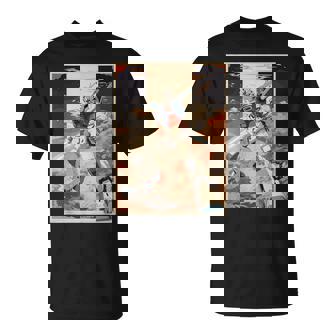 Anime Japanese Robot Giant Mecha Anime Robot Action Figure T-Shirt - Monsterry