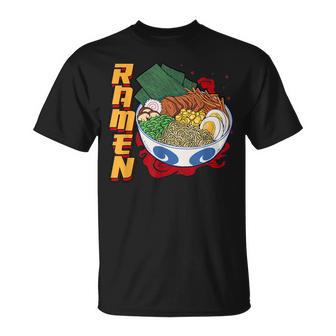 Anime Ramen Otaku Manga Japonais Noodle Lover T-Shirt - Cadeauxyz