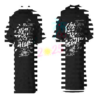 Antigua 2025 Girls Trip Weekend Birthday Matching T-Shirt - Monsterry