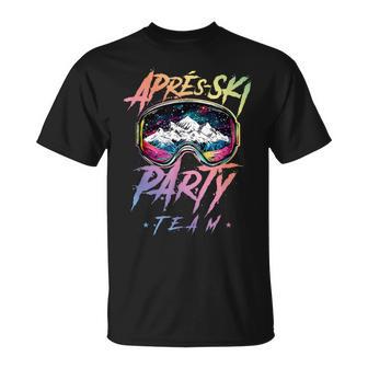 Apres Ski Party Team 2025 Colourful T-Shirt - Geschenkecke