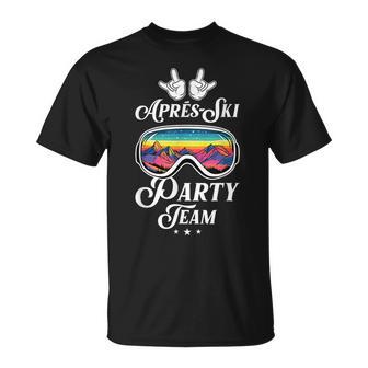 Après-Ski-Partyteam Ski-Crew T-Shirt - Geschenkecke