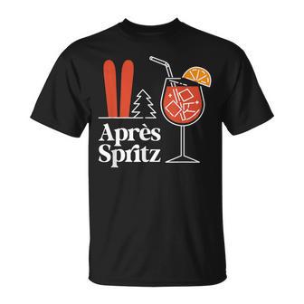 Après Spritz X Aperölchen Spritz & Skiing Skier Ski T-Shirt - Geschenkecke