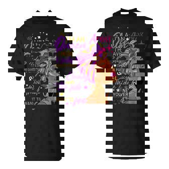 Aries Queen I Have 3 Sides Aries Zodiac Sign Birthday T-Shirt - Monsterry