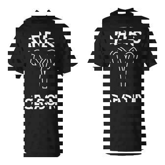 Aries Season April Birthday Zodiac Horoscope Astrology Premium T-Shirt - Monsterry