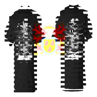 Armoiries Alo Blason De La Famille T-Shirt - Cadeauxyz