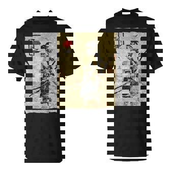 Arte Japonés Samuraiintage Marcial Fighter Retro Fan Camiseta unisex - Regaloses