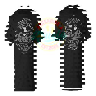 Ascendido A Abuelo 2025 Anunciar Abuelos Primerizos Camiseta unisex - Regaloses