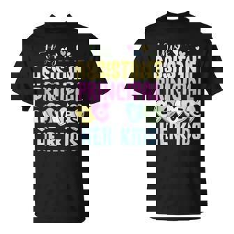 Assistant Principal Loves Her Kids School Valentines Day T-Shirt - Monsterry