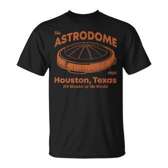 Astrodome Stadium Houston Texas 8Th Wonder Of The World T-Shirt - Thegiftio UK