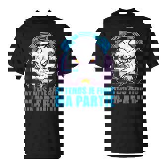 Attends Je Finis Ma Partie Gamingideo Game Gamer Cadeaux T-Shirt - Cadeauxyz