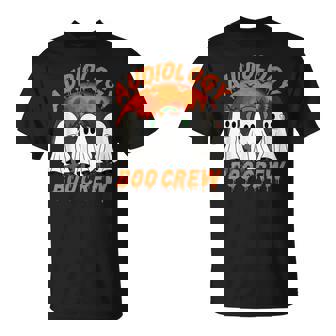 Audiologist Halloween Ghosts Tee Audiology Boo Crew T-Shirt - Monsterry
