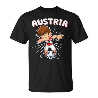 Austria Dabbing Football Boys' Jersey Children's Fan T-Shirt - Geschenkecke