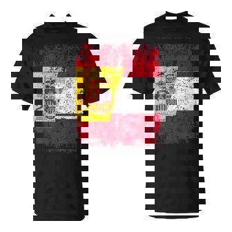 Austria España Bandera De La Amistad Austria Camiseta unisex - Regaloses