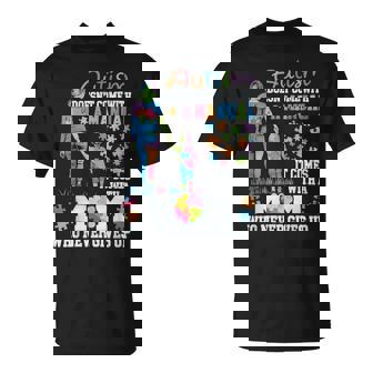 Autism Awareness 2025 Doesn't Come With A Manual Autism Mom T-Shirt - Thegiftio