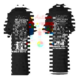 Autism Awareness 2025 Doesn't Come With A Manual Autism Mom T-Shirt | Mazezy