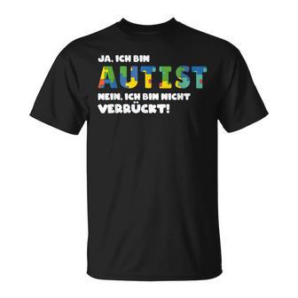 Autism Awareness Outfit Autistic Support T-Shirt - Geschenkecke