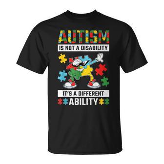Autism Is Not A Disability Autismo Camiseta unisex - Regaloses