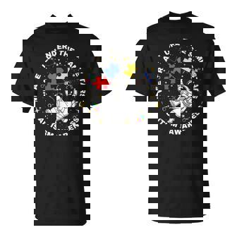 Autism We Are All Under The Same Stars Space Astronaut T-Shirt - Thegiftio UK