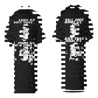 Avant Mon Café Après Mon Café Humour Bar Boisson Cadeau T-Shirt - Cadeauxyz